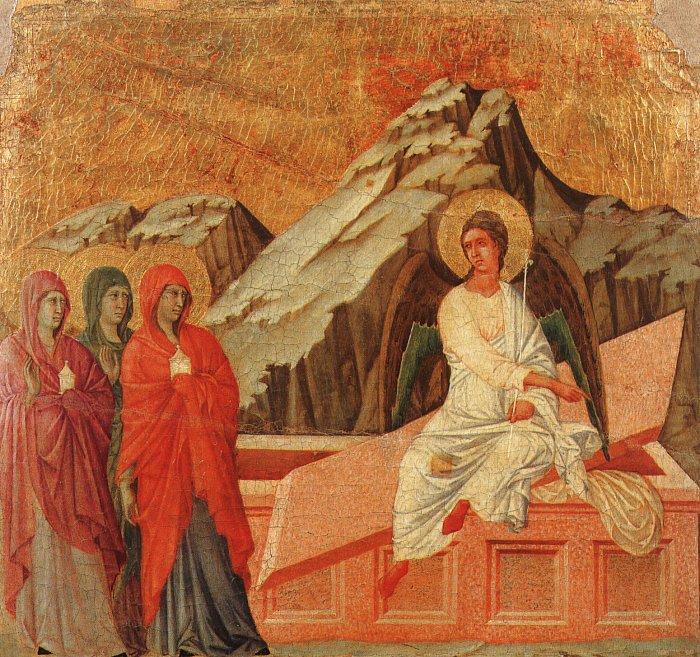 Duccio di Buoninsegna The Holy Woman at the Sepulchre china oil painting image